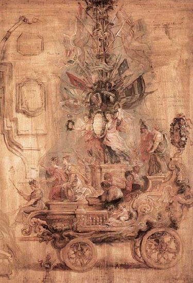 Peter Paul Rubens The Triumphal Car of Kallo china oil painting image
